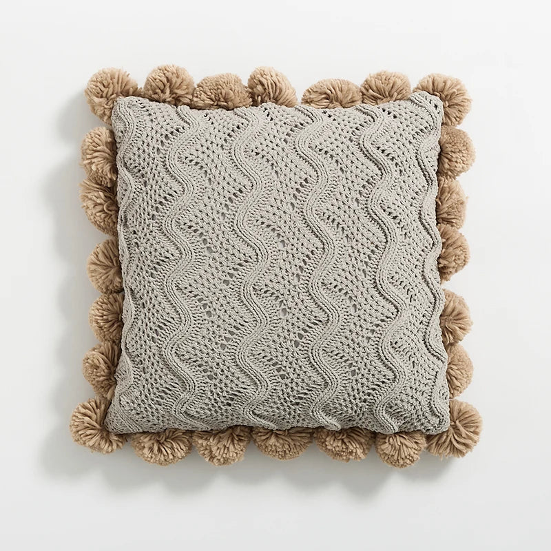Mohavera Handwoven Knit Pillow Covers