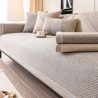 5 COLORS / Chenville Couch Sofa Slipcover