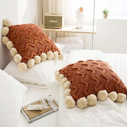 Mohavera Handwoven Knit Pillow Covers