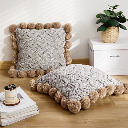 Mohavera Handwoven Knit Pillow Covers