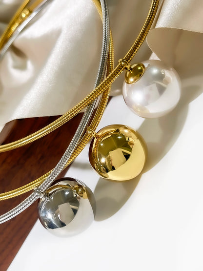 Madison Statement Ball Necklace