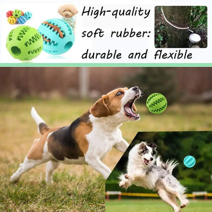 Funny Interactive Elasticity Ball Dog Chew Toy