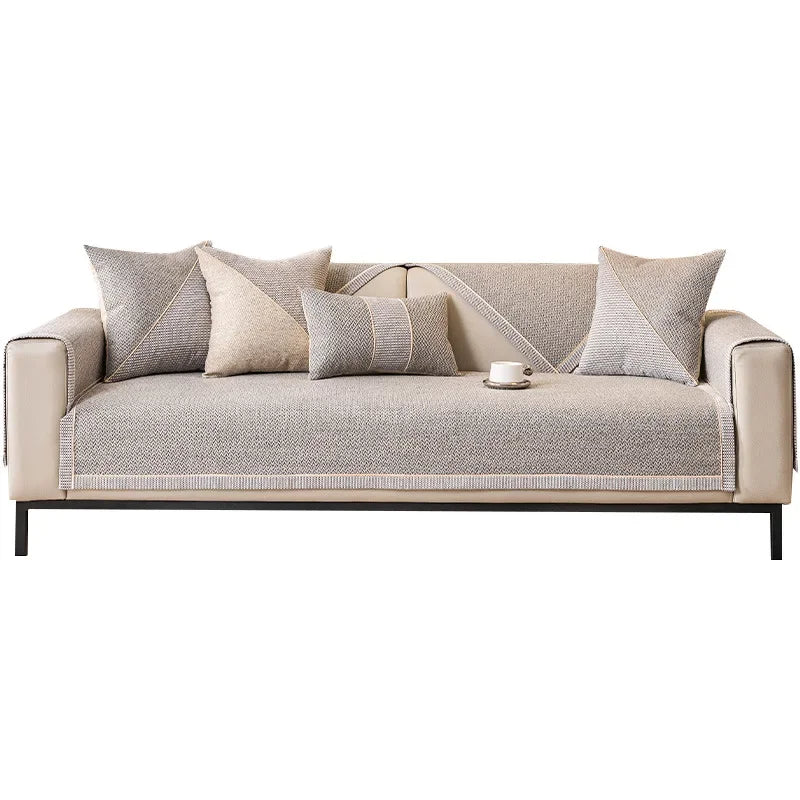 5 COLORS / Chenville Couch Sofa Slipcover