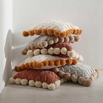 Mohavera Handwoven Knit Pillow Covers