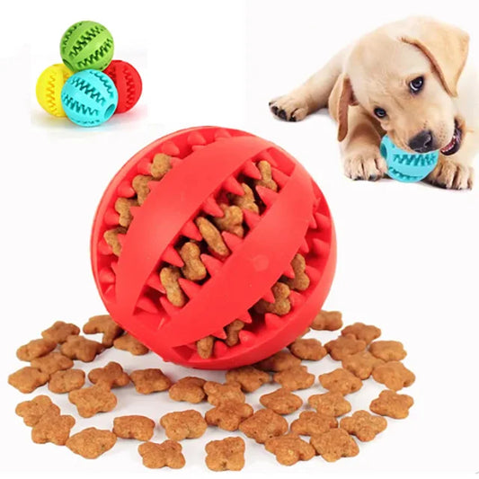 Funny Interactive Elasticity Ball Dog Chew Toy