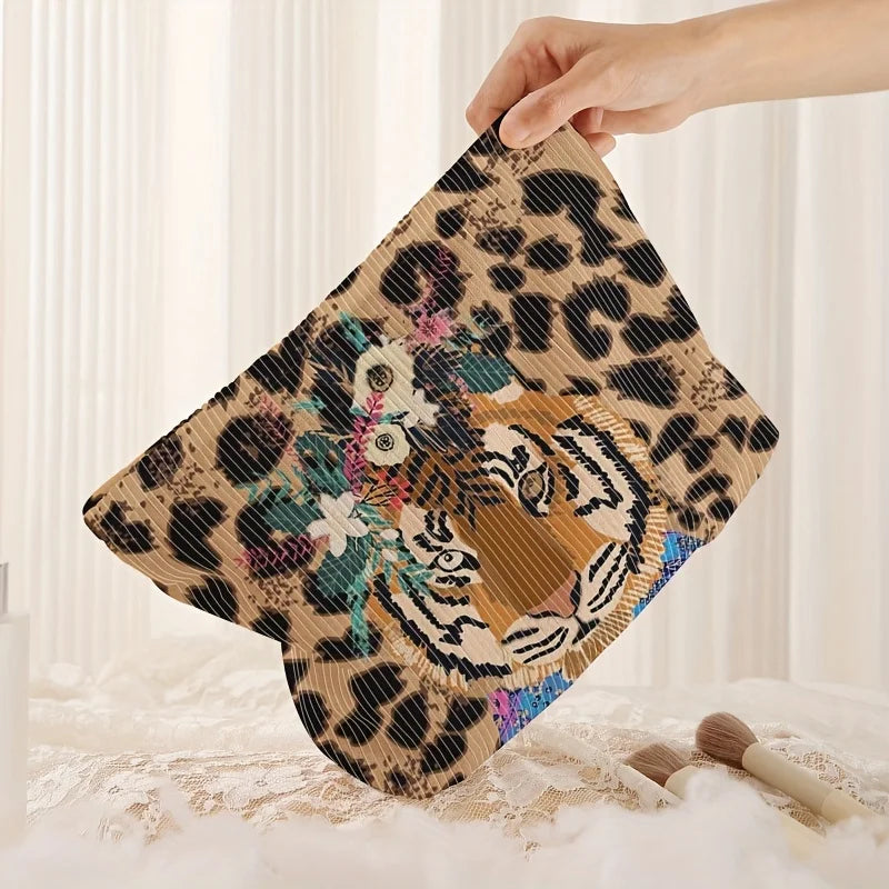 Lexora Tiger Travel Zip Pouch