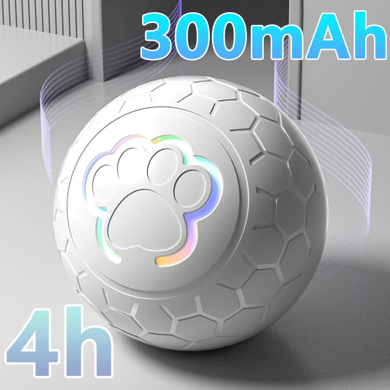 Smart USB Automatic Bouncing Rolling Toy Ball With RGB Lights