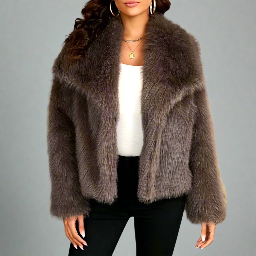 Hazel Faux Fur Coat