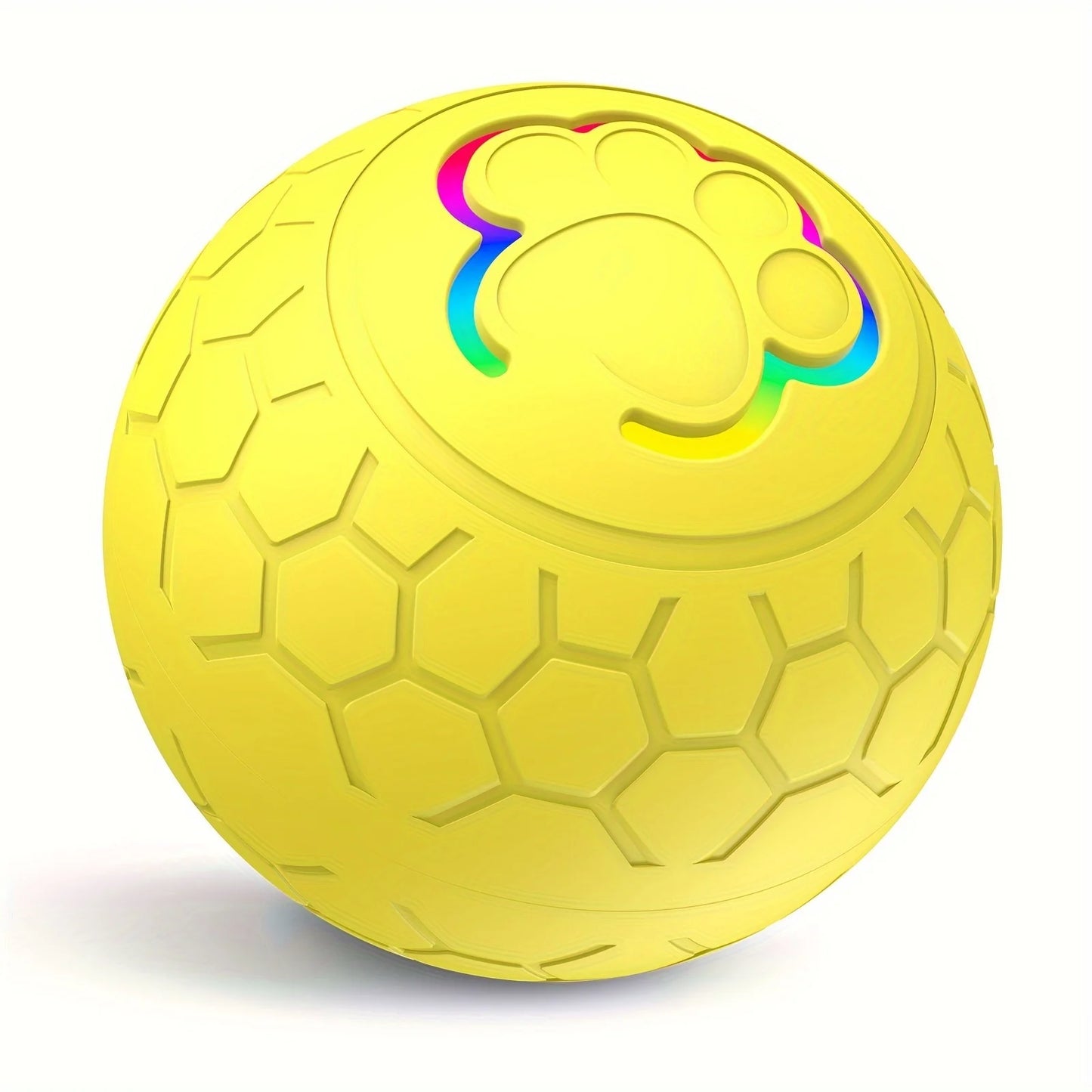Smart USB Automatic Bouncing Rolling Toy Ball With RGB Lights