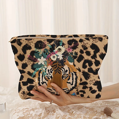 Lexora Tiger Travel Zip Pouch