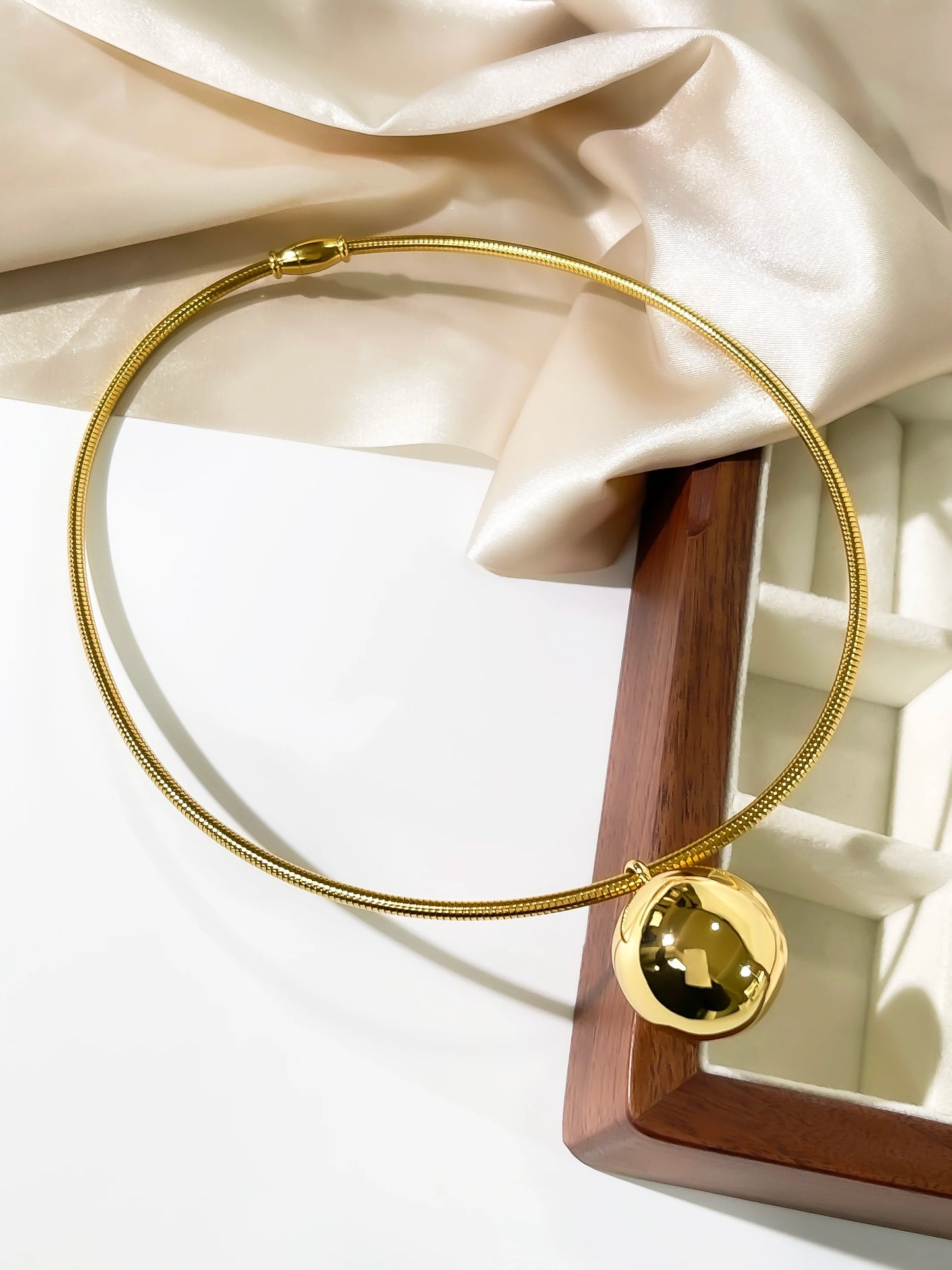 Madison Statement Ball Necklace