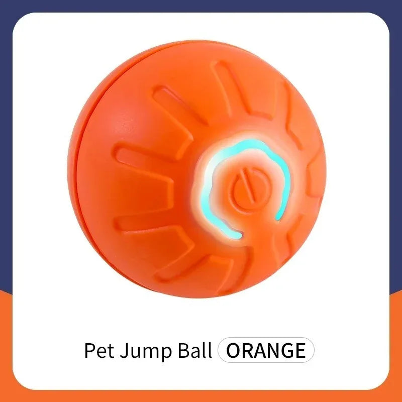 Smart USB Automatic Bouncing Rolling Toy Ball With RGB Lights
