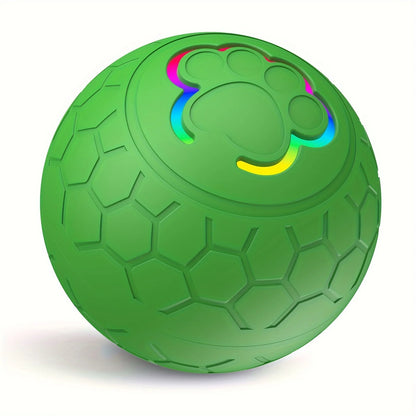 Smart USB Automatic Bouncing Rolling Toy Ball With RGB Lights