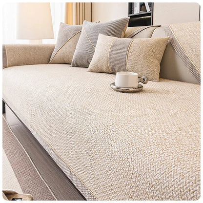 5 COLORS / Chenville Couch Sofa Slipcover
