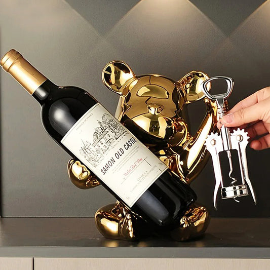 Skylar Wine Rack with Bottle Opener