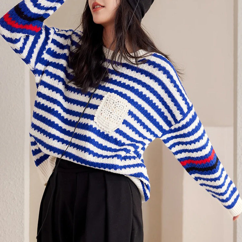 Lauren Stripe Pullover