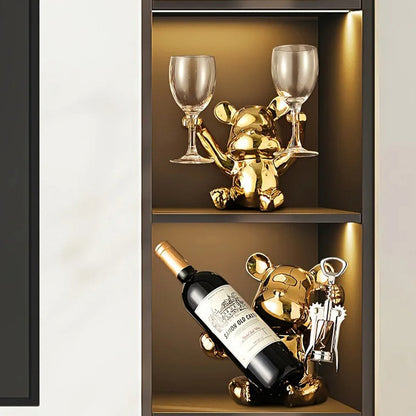 Skylar Wine Rack with Bottle Opener