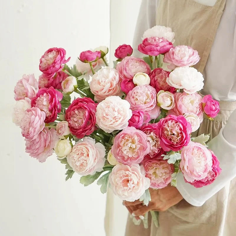 Claire Peony Silk Flowers