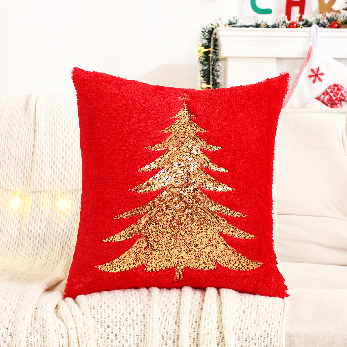 Klaus Sequin Pillow Covers
