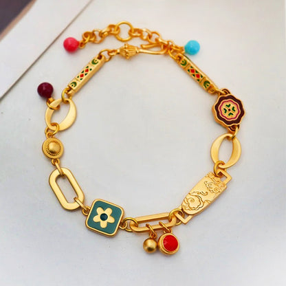 Titkos Enamel Chain Bracelet