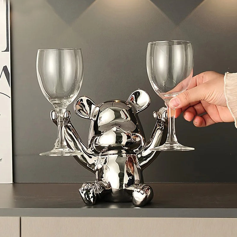 Skylar Wine Rack with Bottle Opener