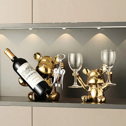 Skylar Wine Rack with Bottle Opener