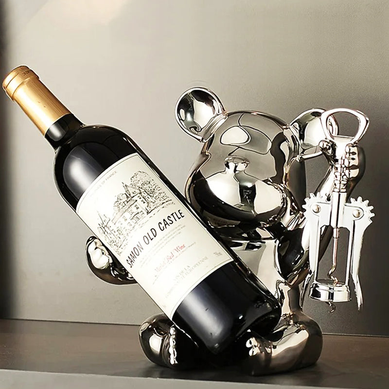 Skylar Wine Rack with Bottle Opener