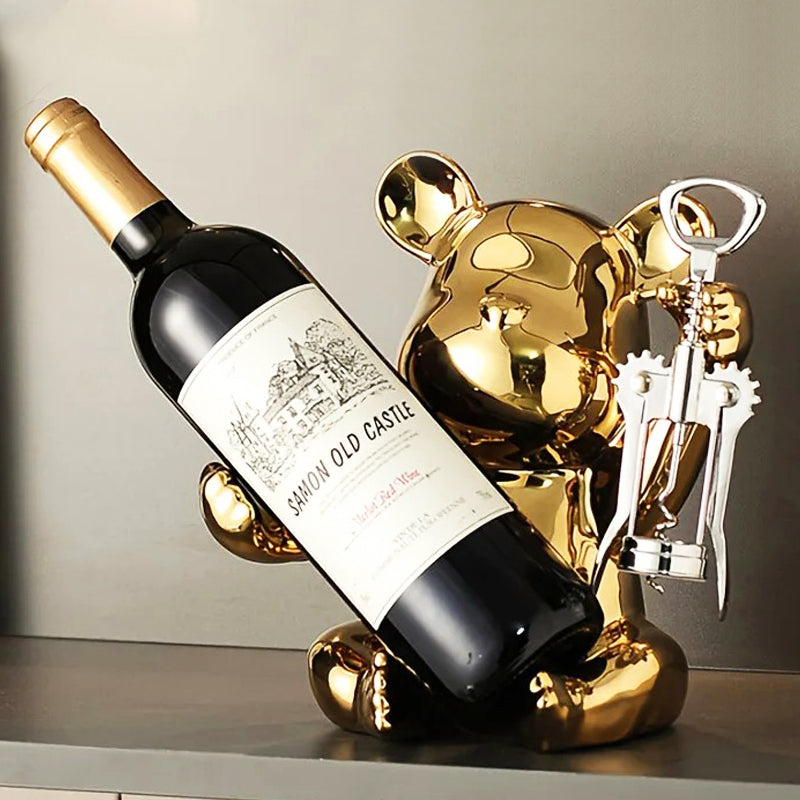 Skylar Wine Rack with Bottle Opener