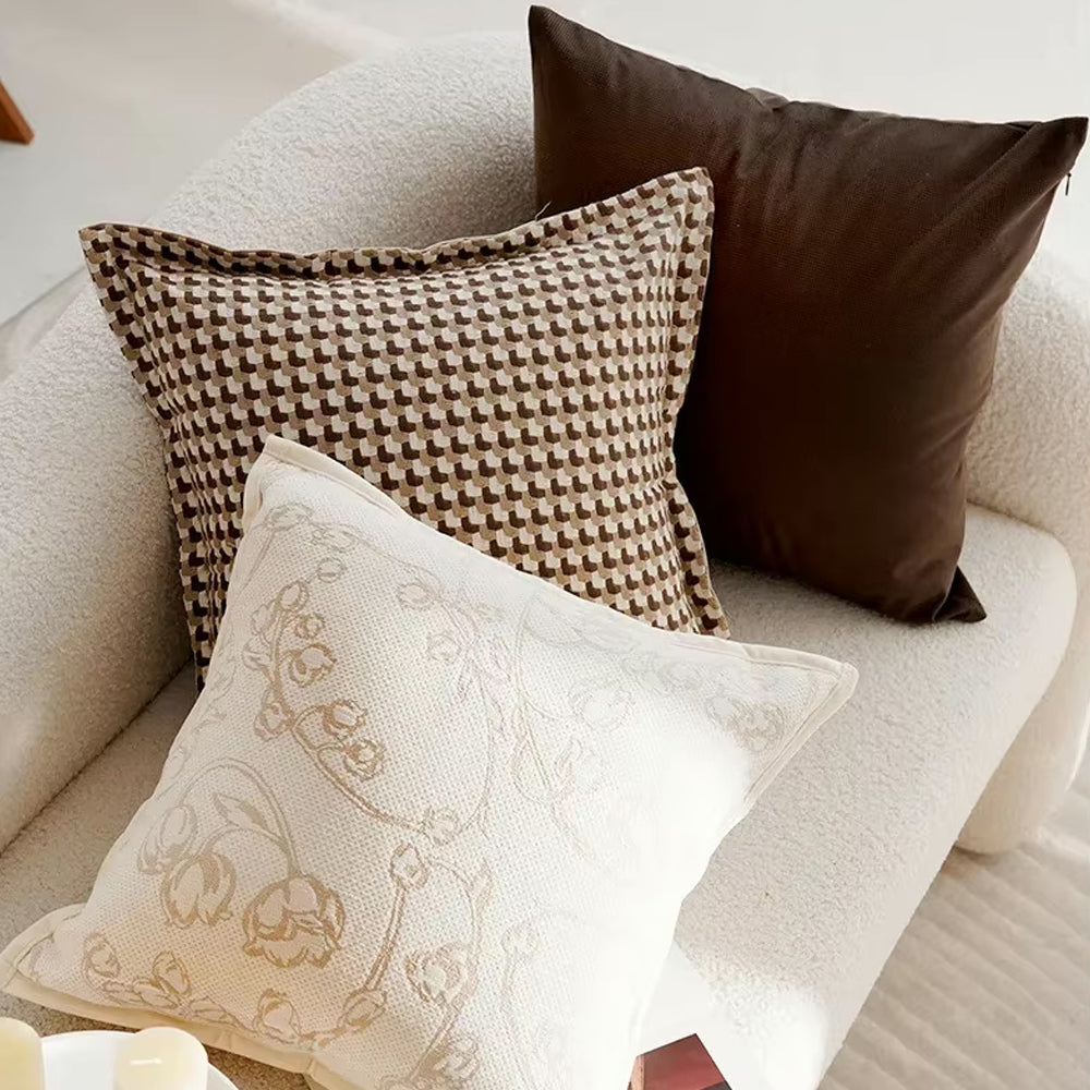 Delancy Luxe Woven Decorative Pillow Covers